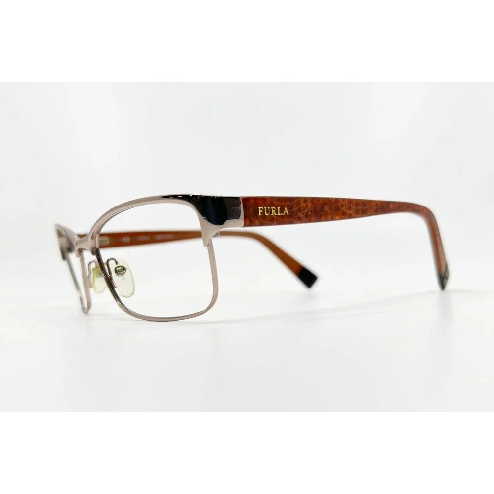 Furla Minerva VU4278J Eyeglasses Frames Women Full Rim Gold 54-15-140 15278